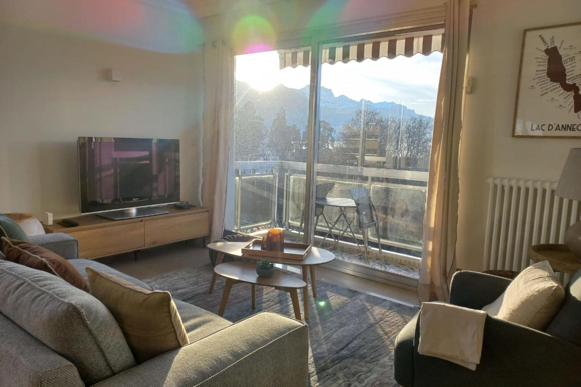 Tournette-Comfortable And Quiet Luxury Apartment 阿讷西 外观 照片